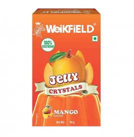 Weikfield Jelly Crystals, Mango Flavour   Box  90 grams